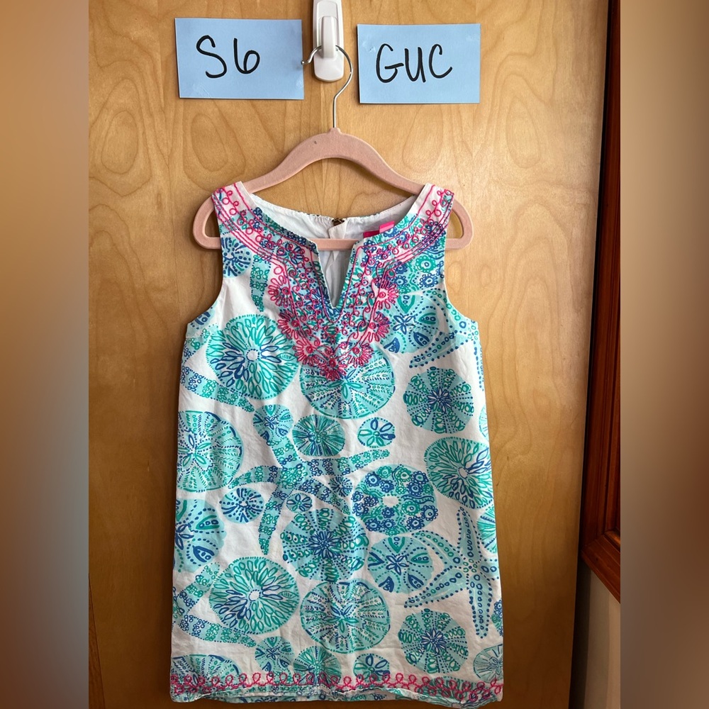 Lilly Pulitzer for Target girls sleeveless shift dress. GUC